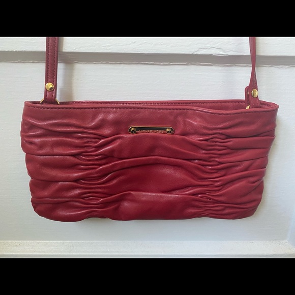 Michael Kors Red Crossbody Purse - Picture 1 of 7